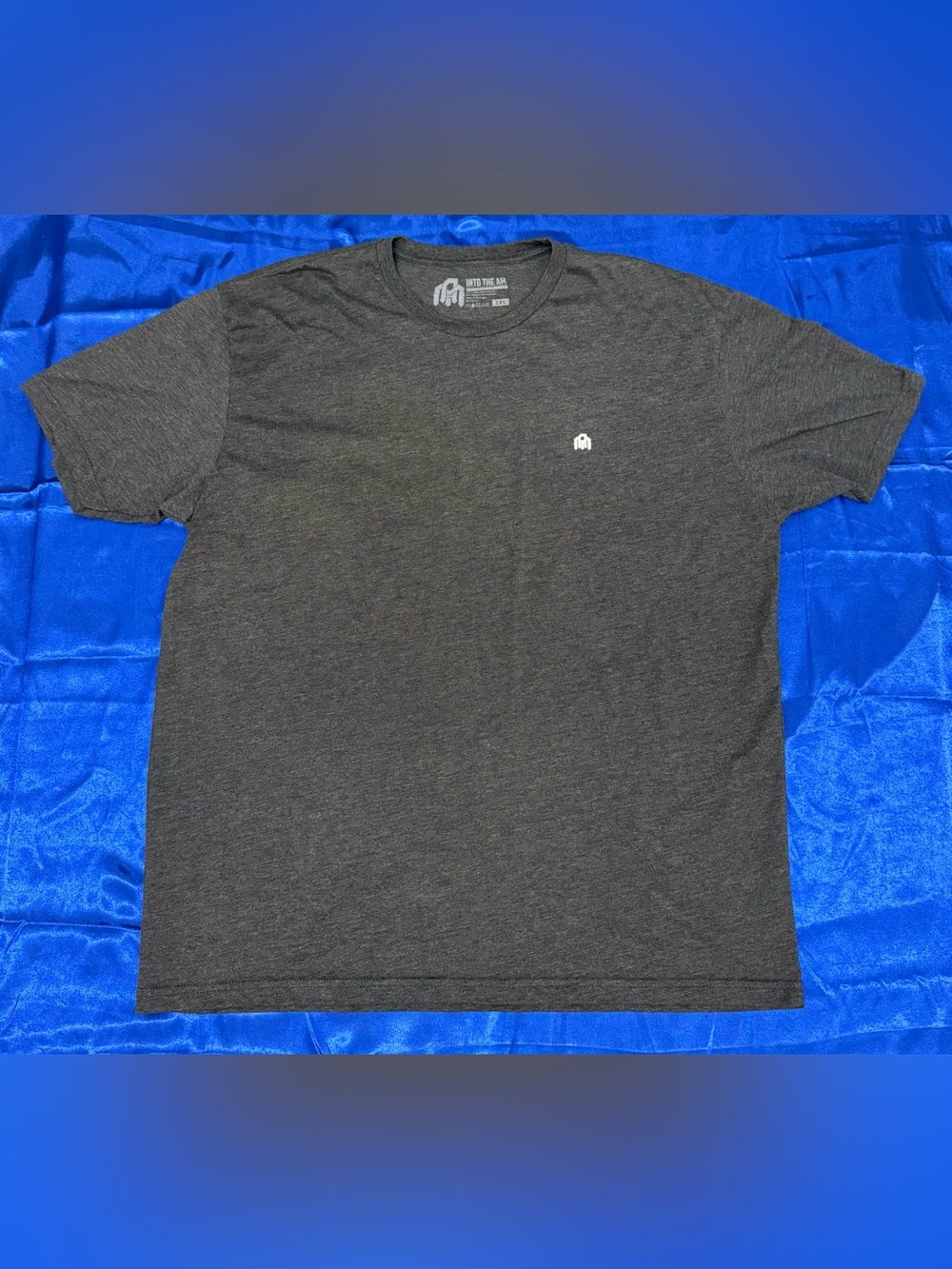 INTO THE AM Men’s Charcoal Gray Premium Crewneck T-Shirt - 2XL